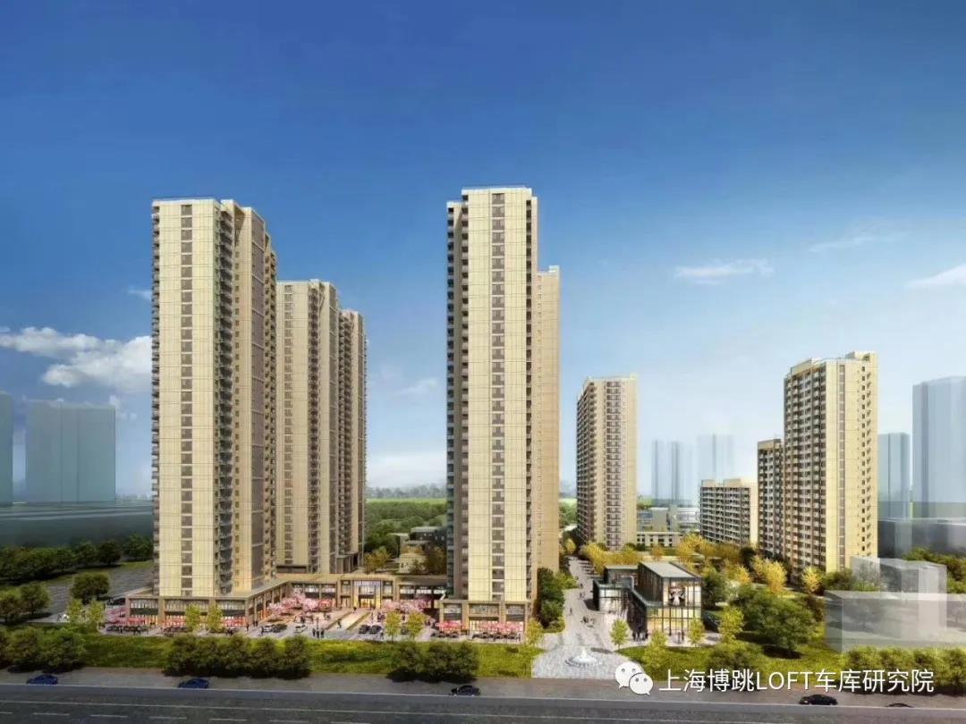 巴音郭楞采用了LOFT车库武汉当代集团春风十里项目现已结构封顶！